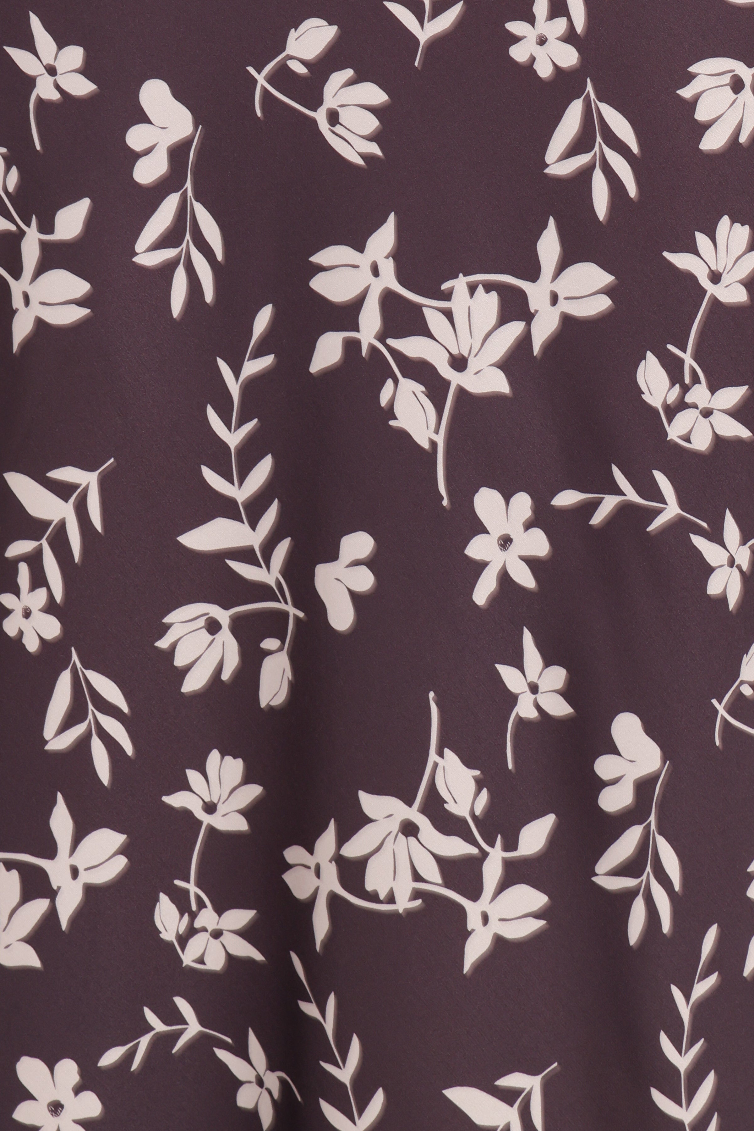 Petal and Pup USA DRESSES Zafira Midi Dress - Brown Cream Floral