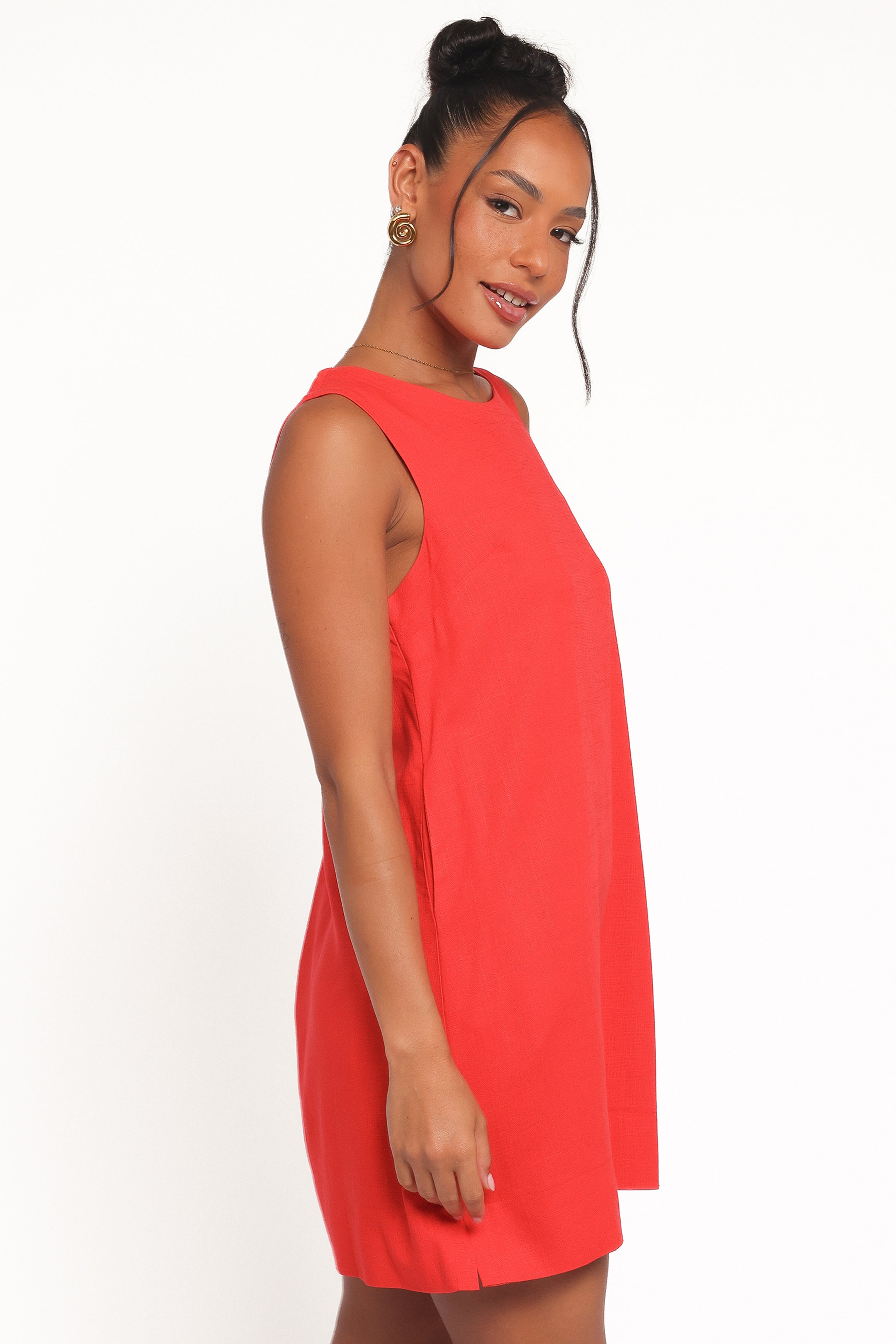 Petal and Pup USA DRESSES Zoe Mini Dress - Red