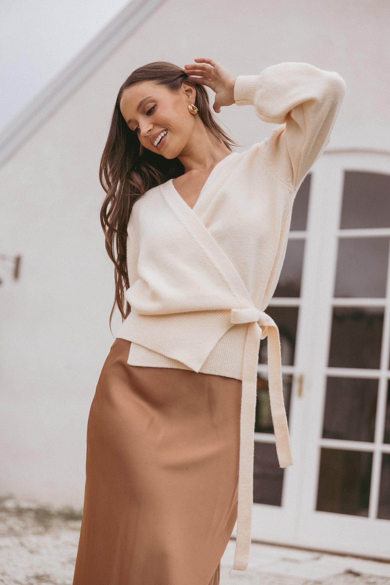 Abbey Ballet Wrap Cardigan