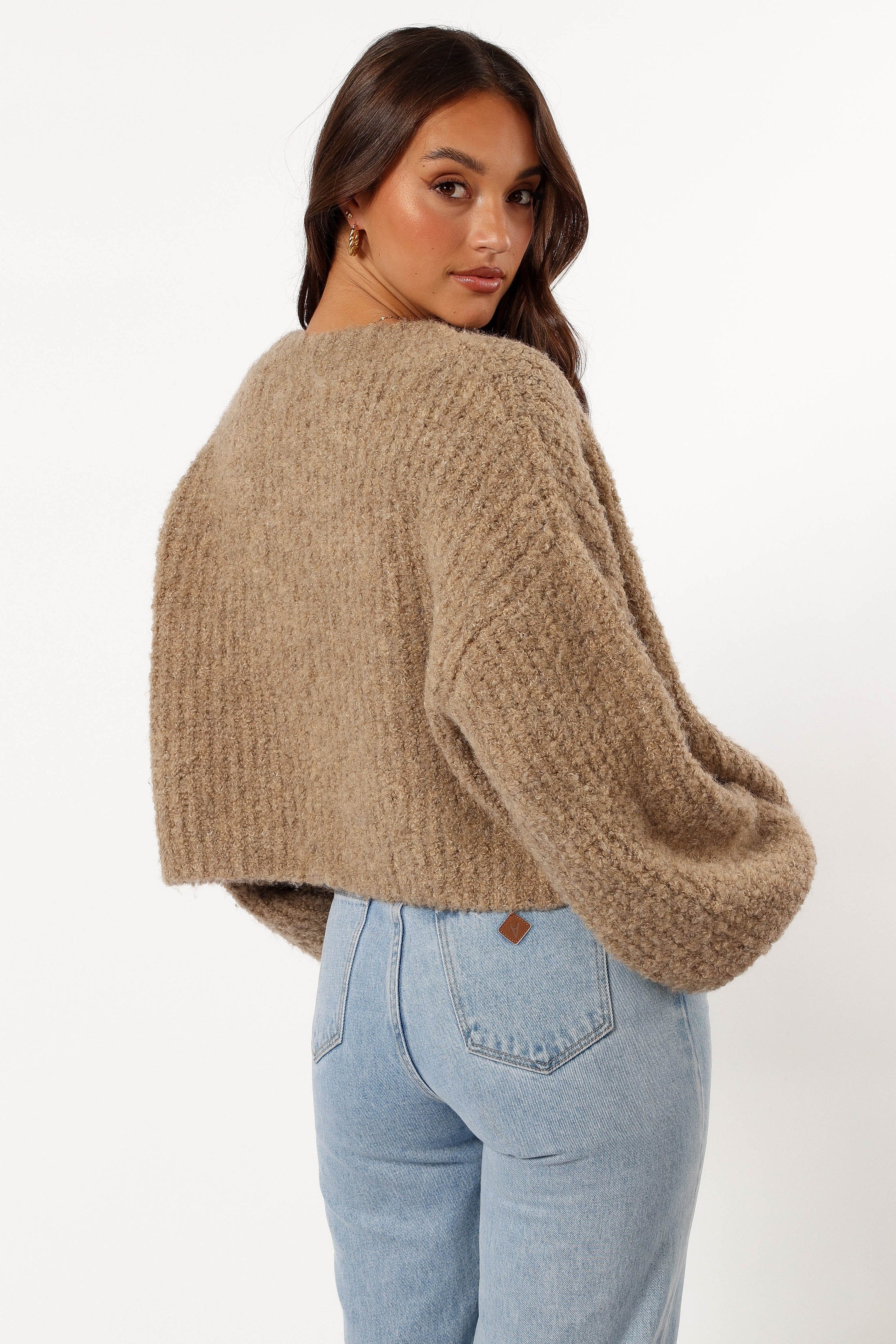 Albertine Cardigan - Latte | Petal & Pup USA