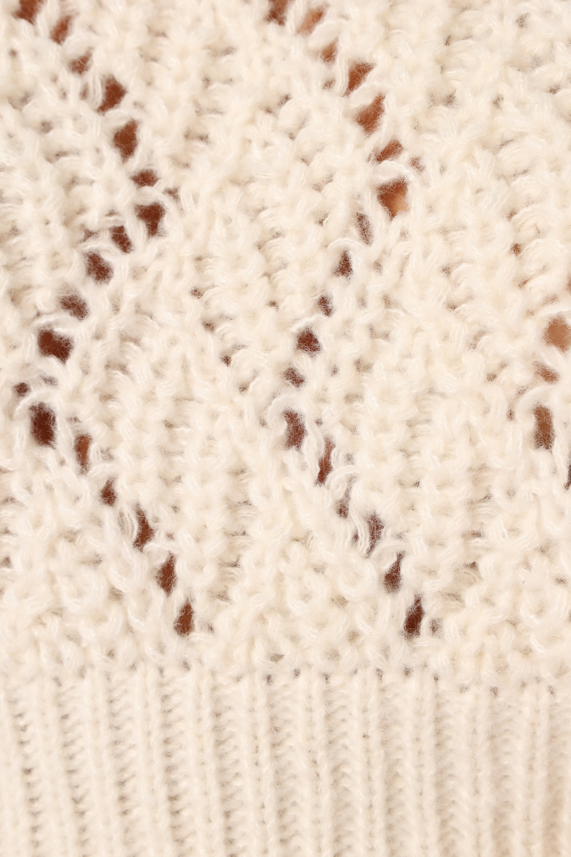 Petal and Pup USA KNITWEAR Birdie Tie Side Knit Sweater - Cream