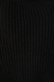 Petal and Pup USA KNITWEAR Brinley Crop Knit Sweater - Black