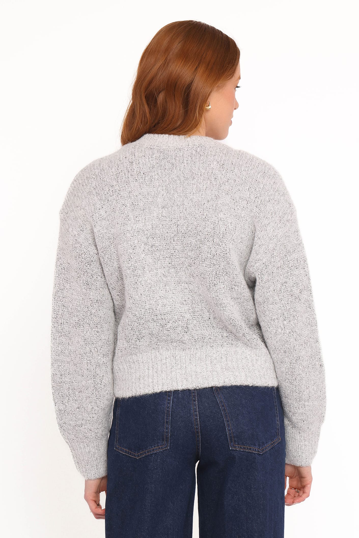 Petal and Pup USA KNITWEAR Lucah Cardigan - Grey