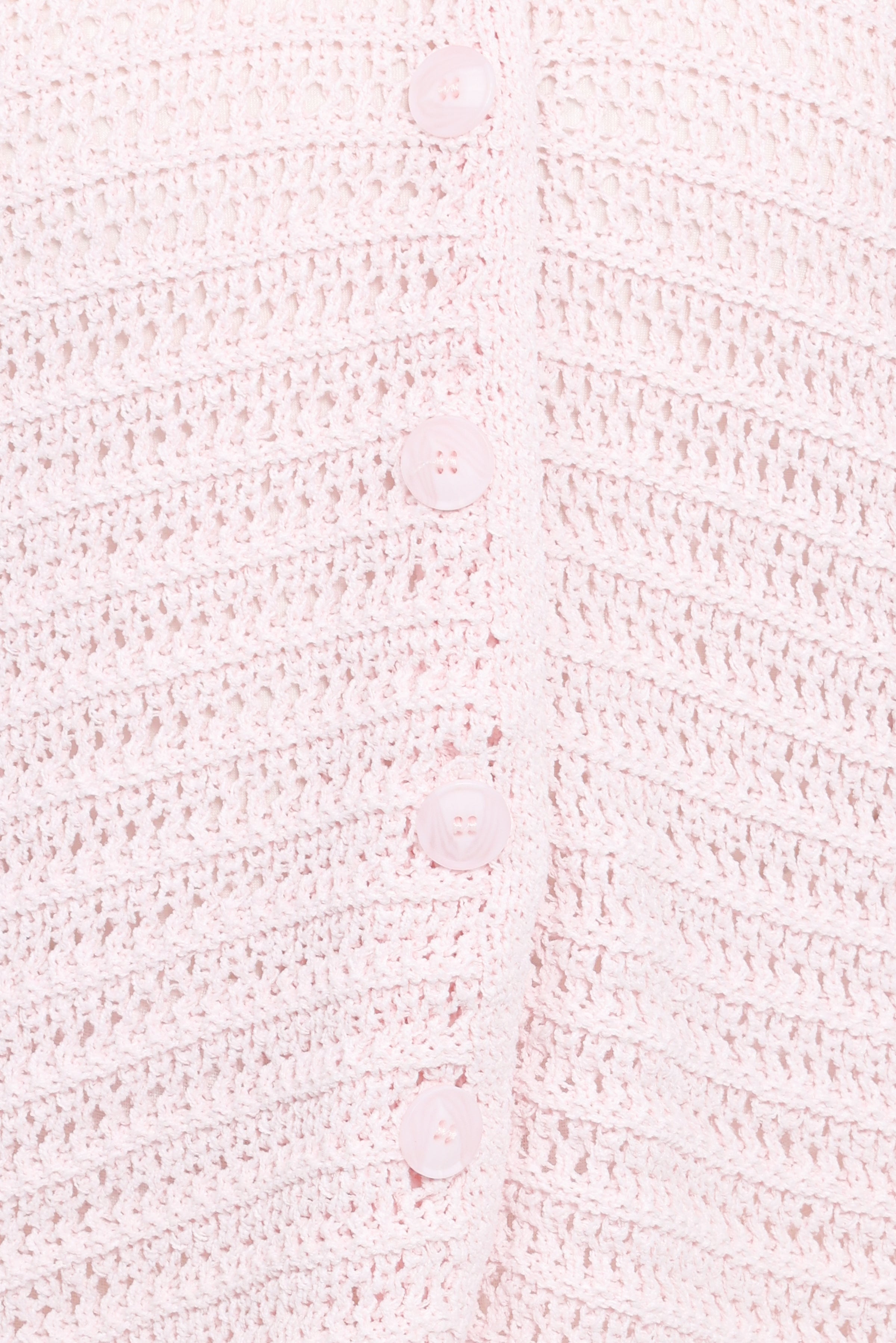 Petal and Pup USA KNITWEAR Lyra Large Collar Cardigan - Pale Pink