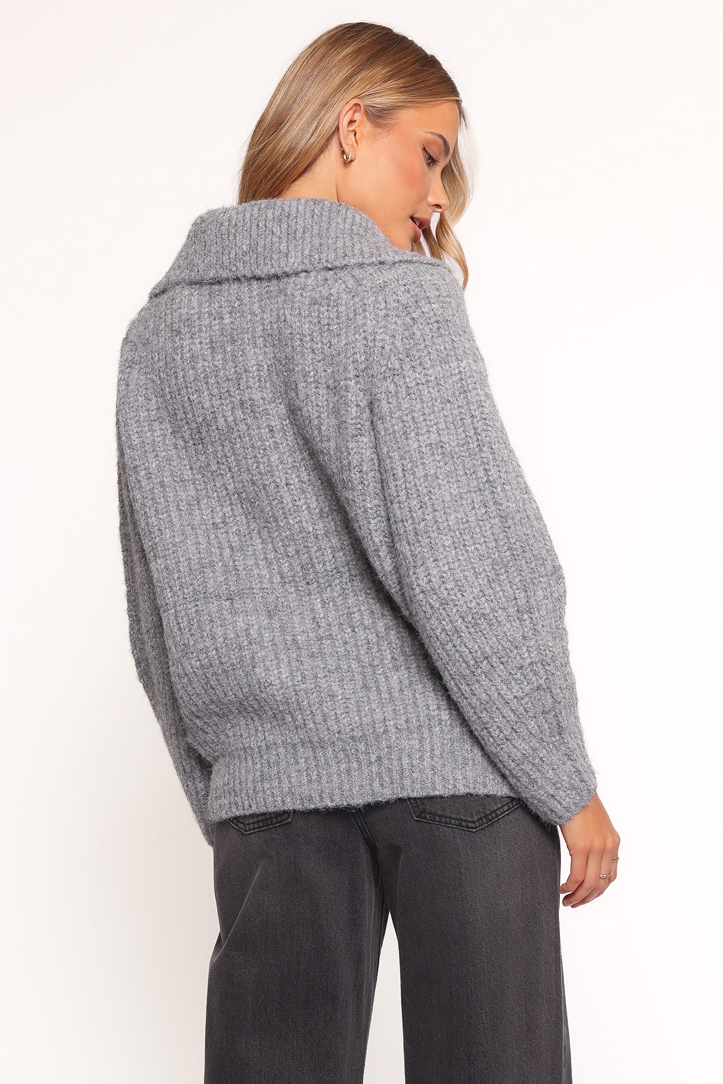 Miffy Zip Through Cardigan - Grey | Petal & Pup USA