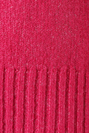 Petal and Pup USA KNITWEAR Palmer Vneck Knit Sweater - Pink