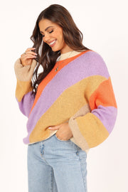 Petal and Pup USA KNITWEAR Rhiannon Knit Sweater - Multi
