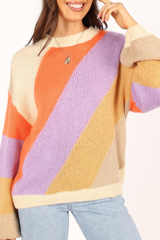 Rhiannon Knit Sweater - Multi - Petal & Pup USA