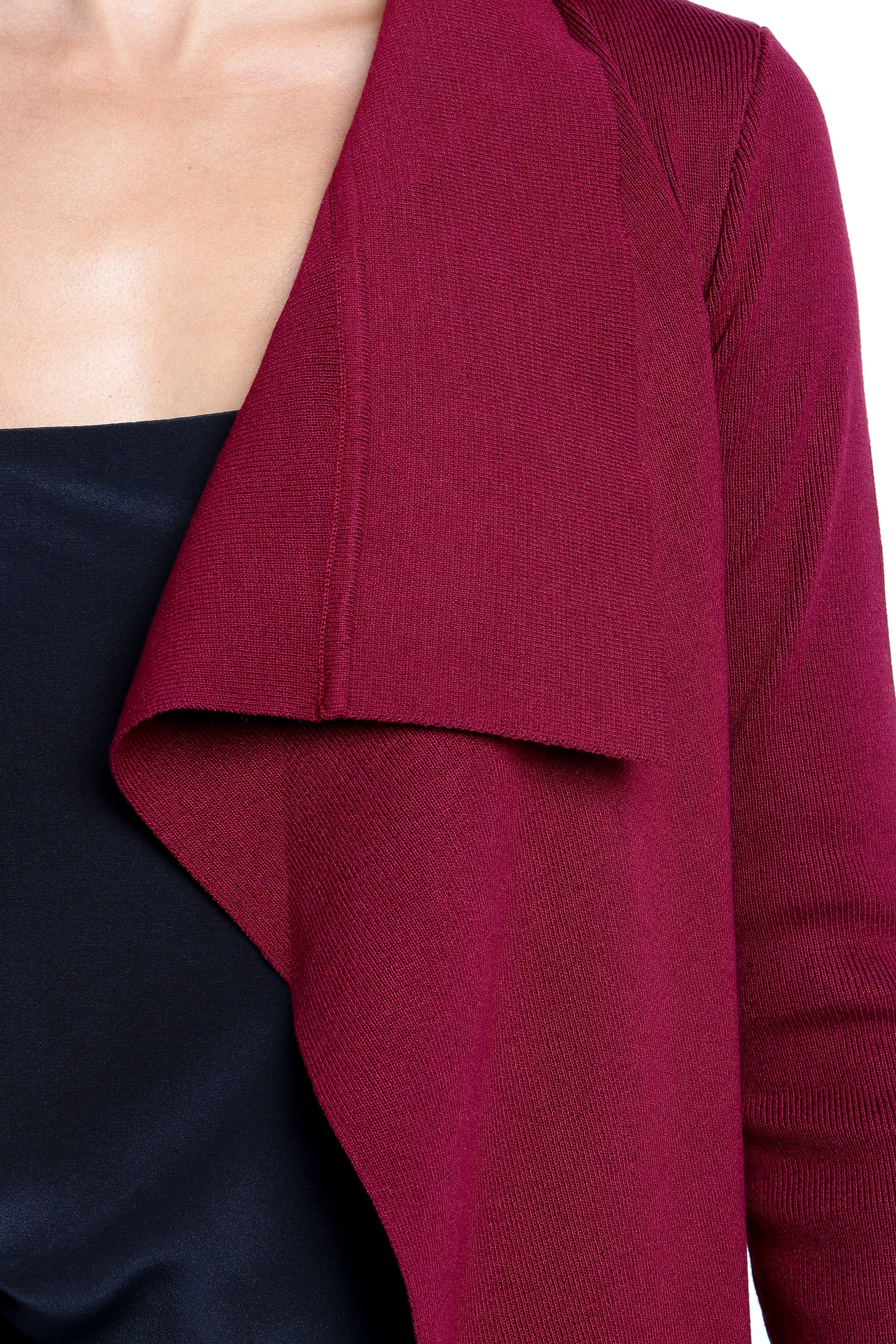 Petal and Pup USA KNITWEAR Zimmer Cardigan - Berry