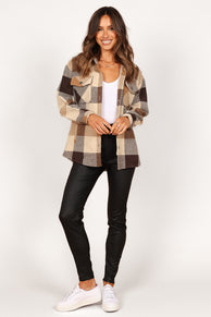 Petal and Pup USA OUTERWEAR Adkin Jacket - Brown