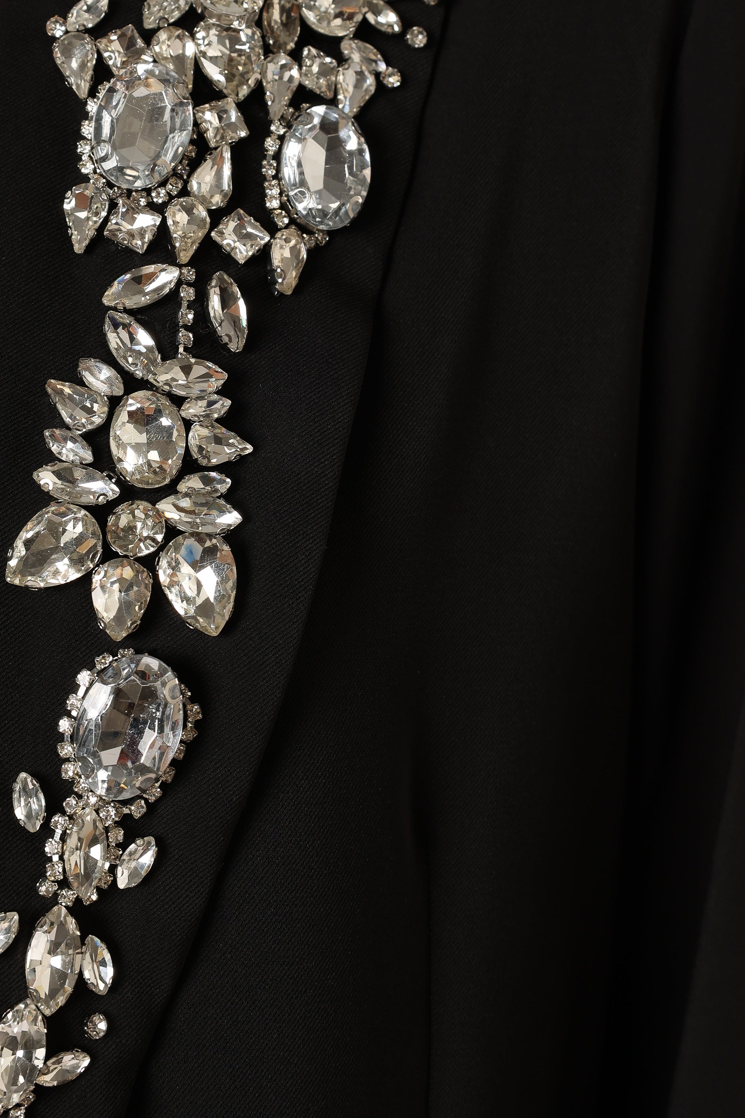 Petal and Pup USA OUTERWEAR Aubree Embellished Blazer - Black