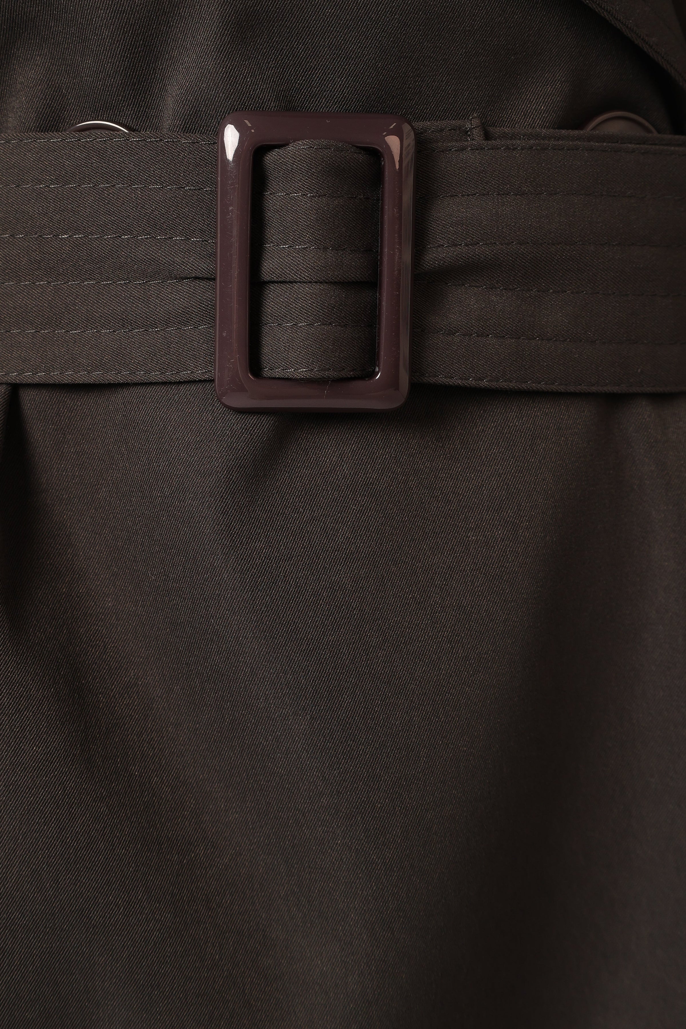 Petal and Pup USA OUTERWEAR Billy Button Front Trench Coat - Charcoal