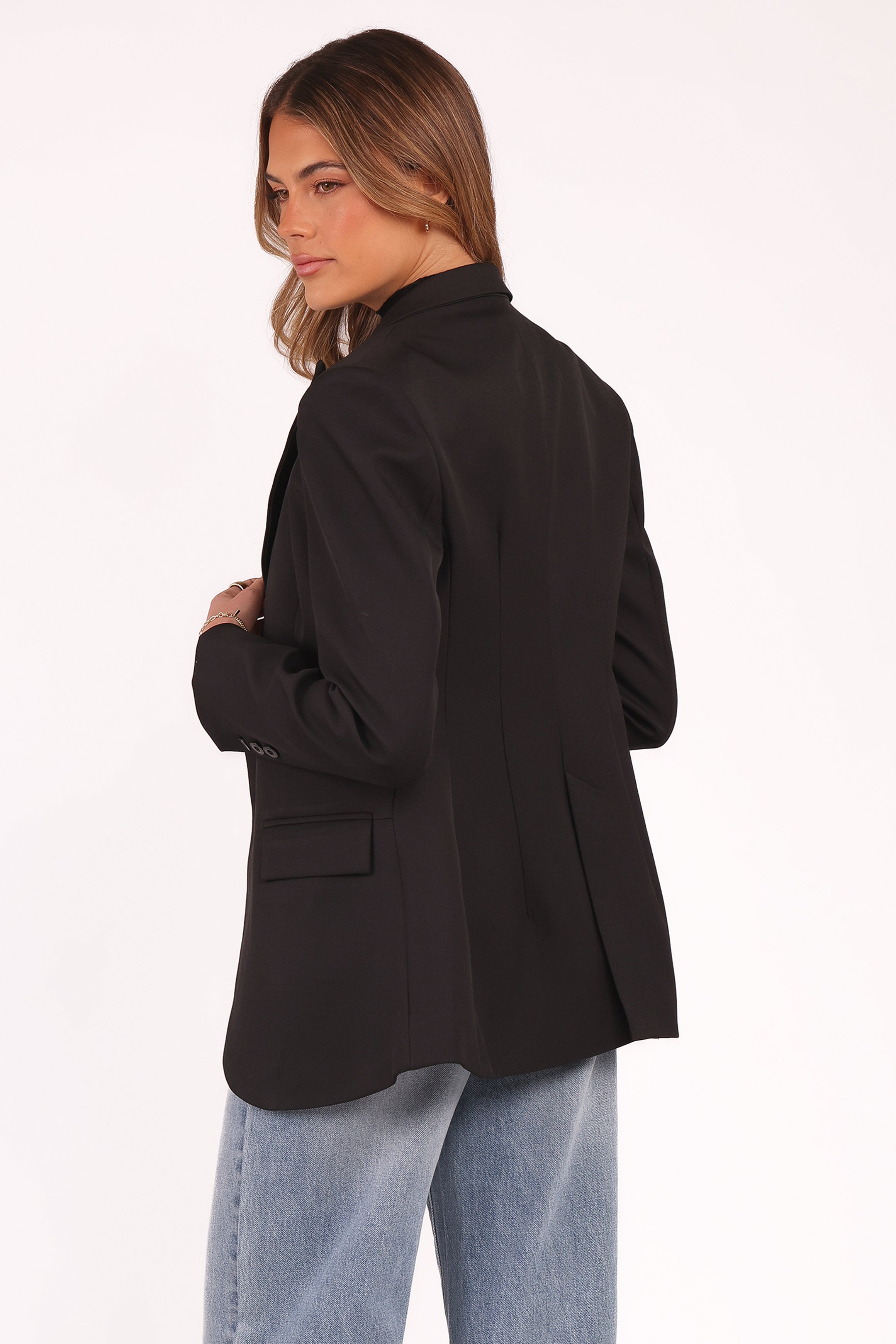 Petal and Pup USA OUTERWEAR Danity Blazer - Black