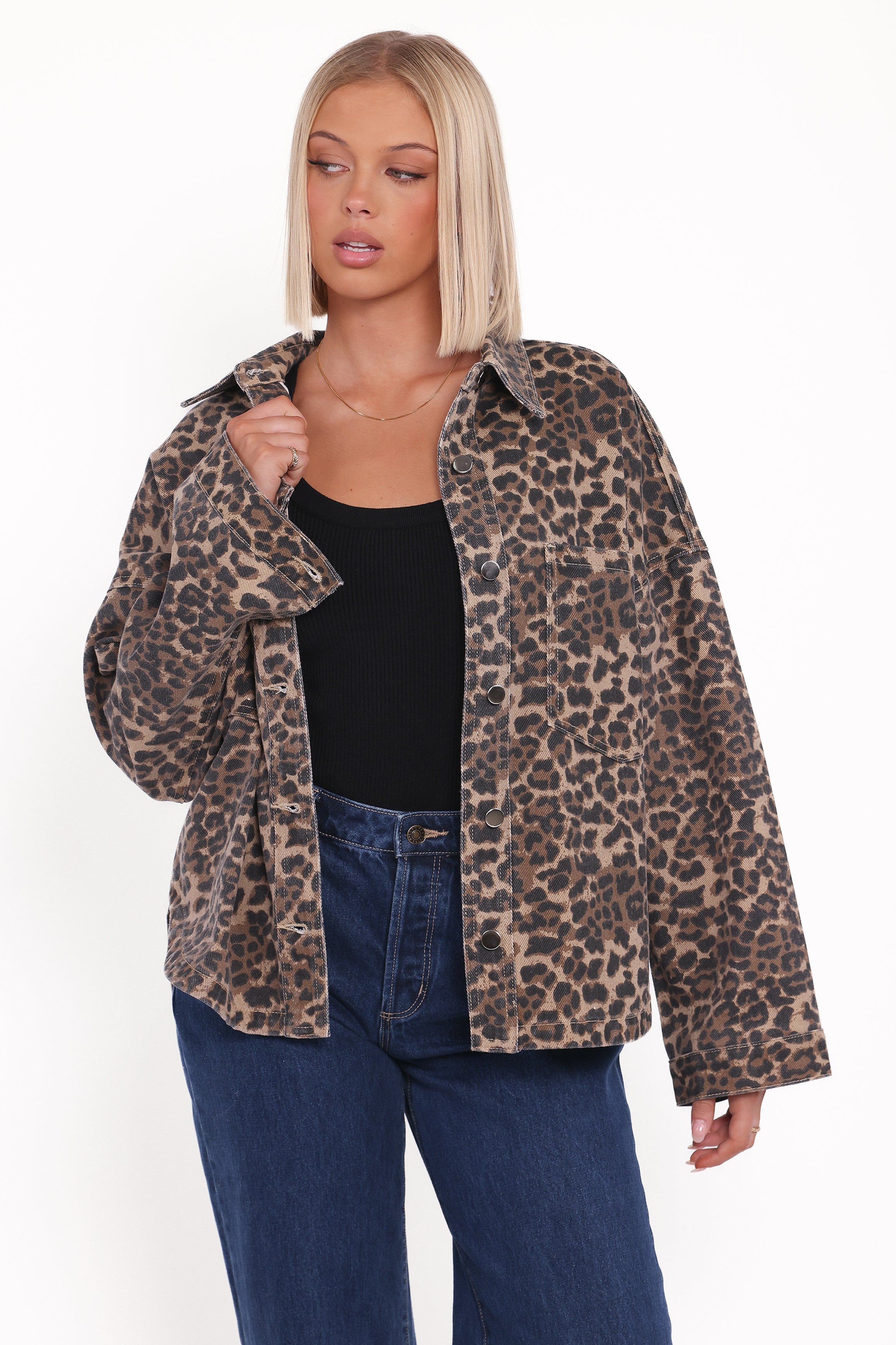 Petal and Pup USA OUTERWEAR Elias Shacket - Leopard