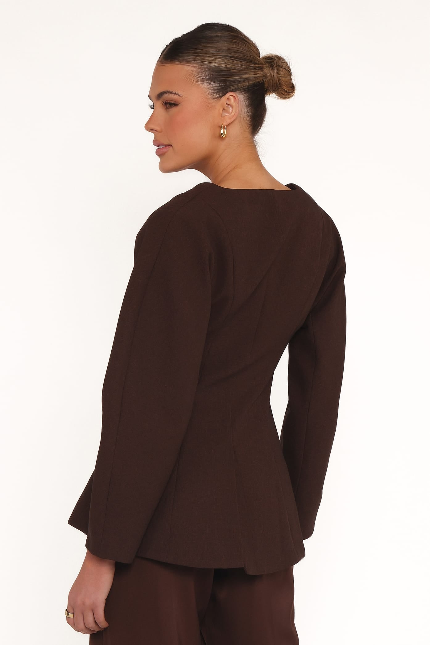 Petal and Pup USA OUTERWEAR Elke Jacket - Brown