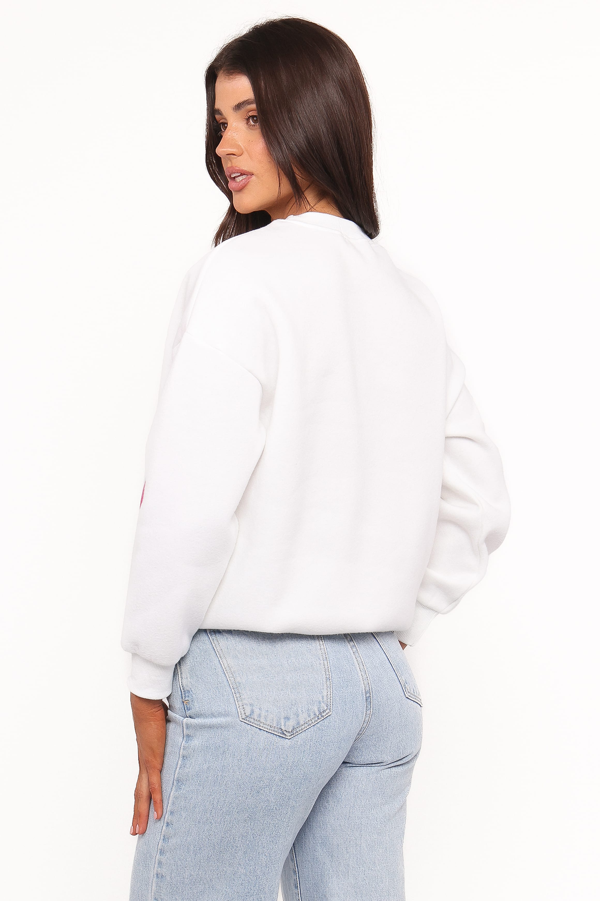 Petal and Pup USA OUTERWEAR Goodwin Lobster Sweatshirt - White
