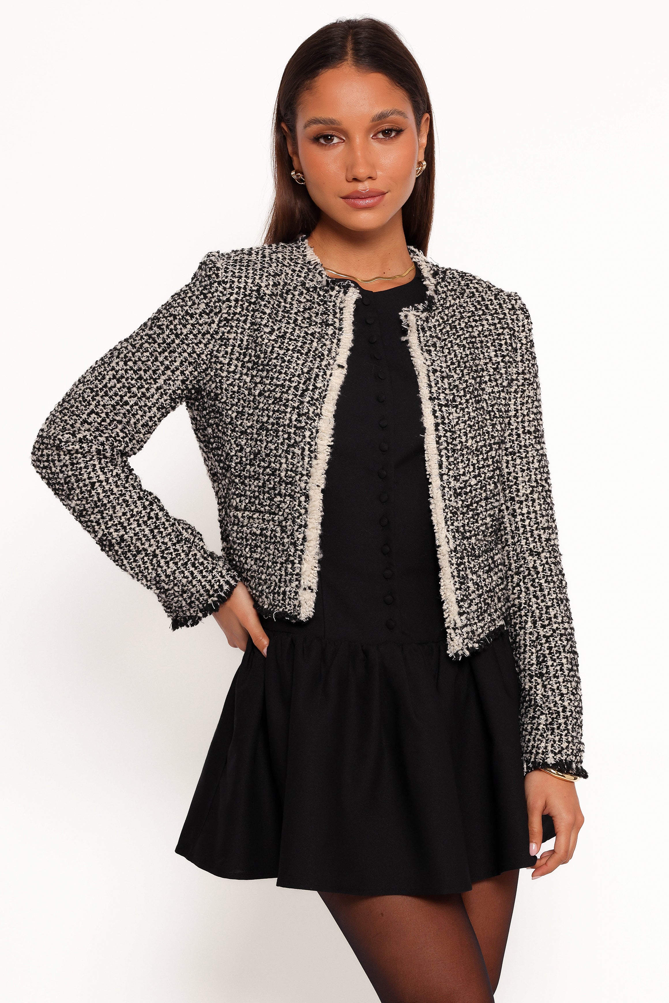 Petal and Pup USA OUTERWEAR Hart Edge Jacket - Oyster Cream