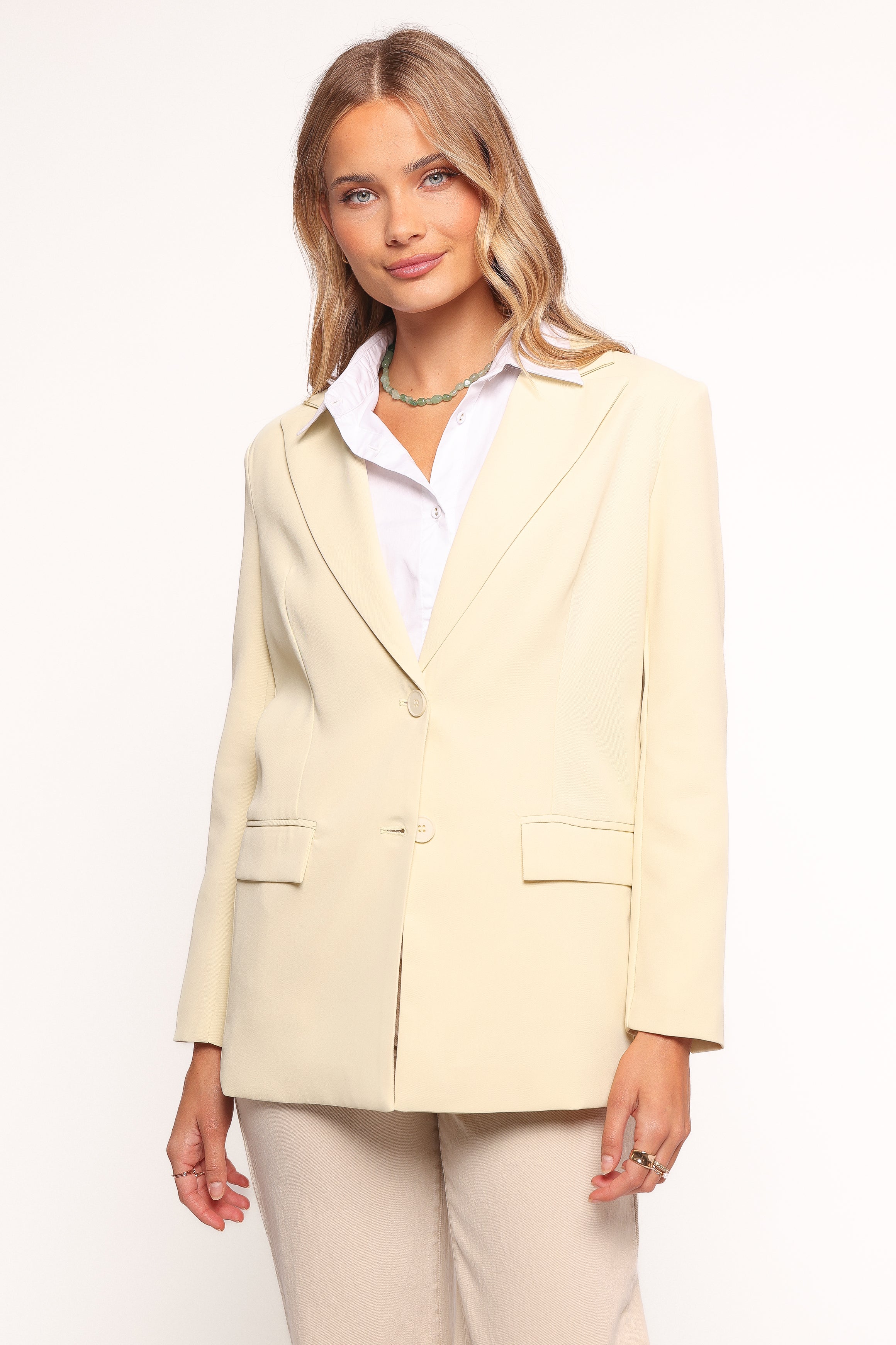 Petal and Pup USA OUTERWEAR Henrietta Blazer - Yellow