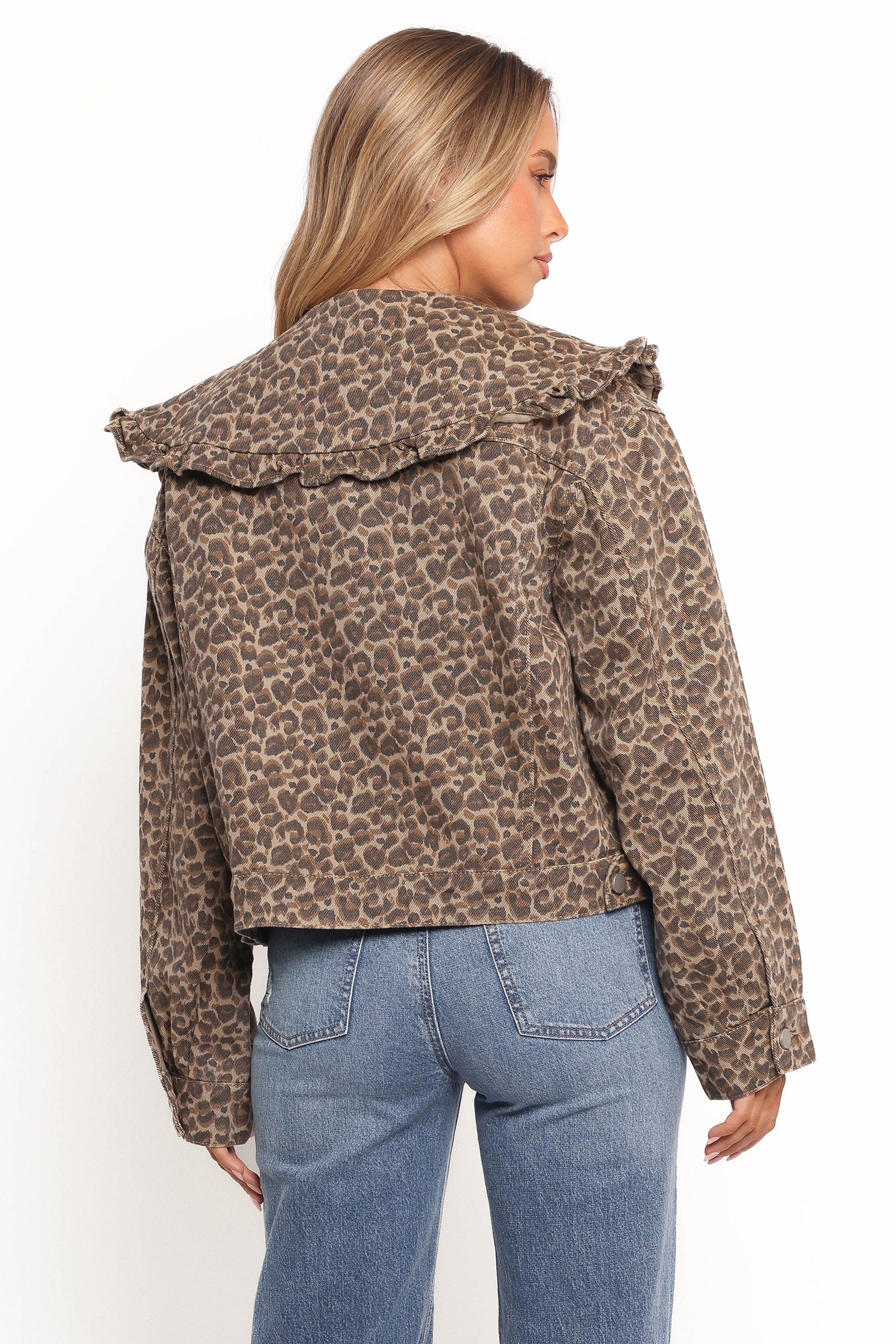 Petal and Pup USA OUTERWEAR Jaelle Leopard Print Jacket - Leopard