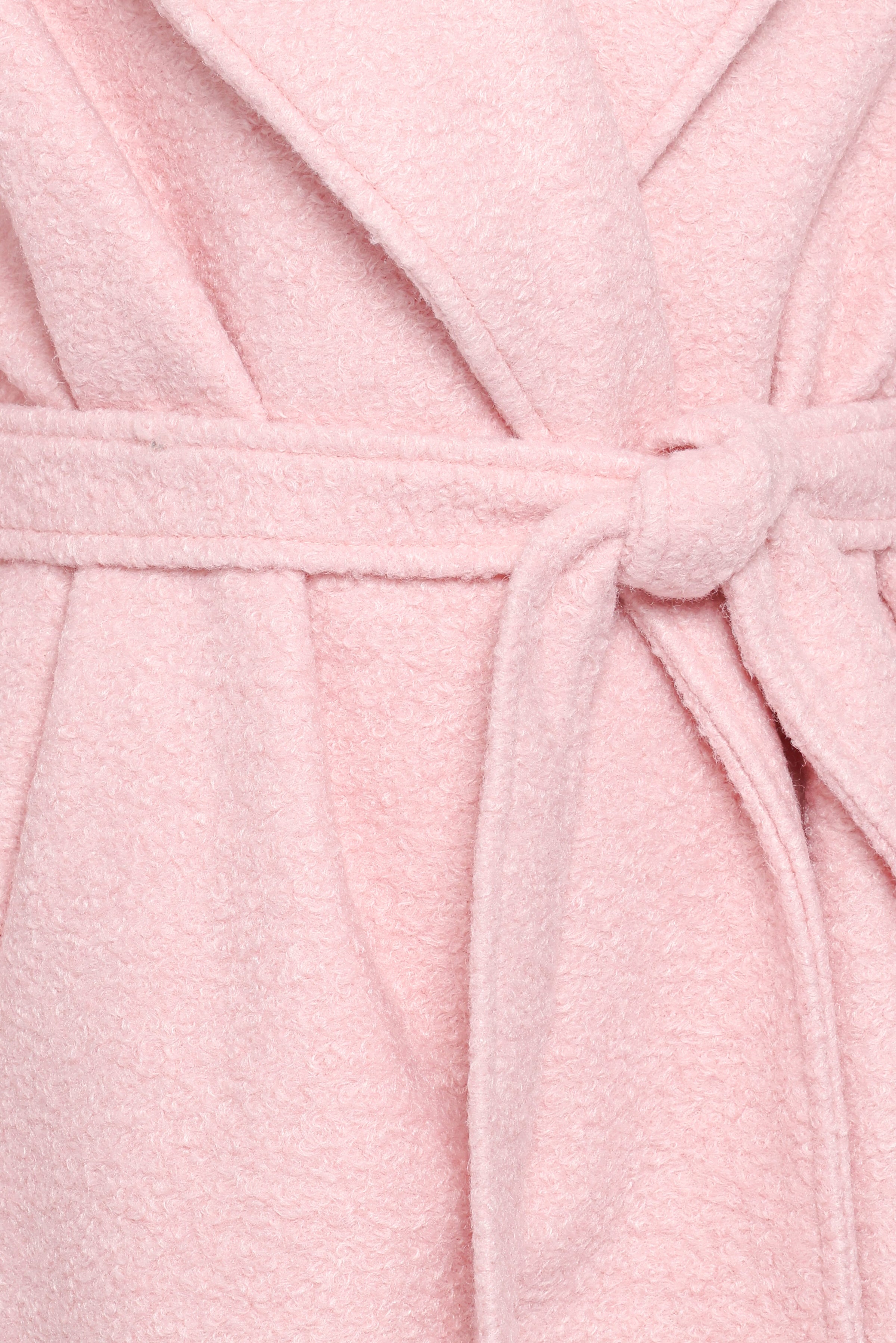 Petal and Pup USA OUTERWEAR Jazzie Boucle Coat - Baby Pink