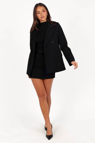 Petal and Pup USA OUTERWEAR Juliette Blazer - Black