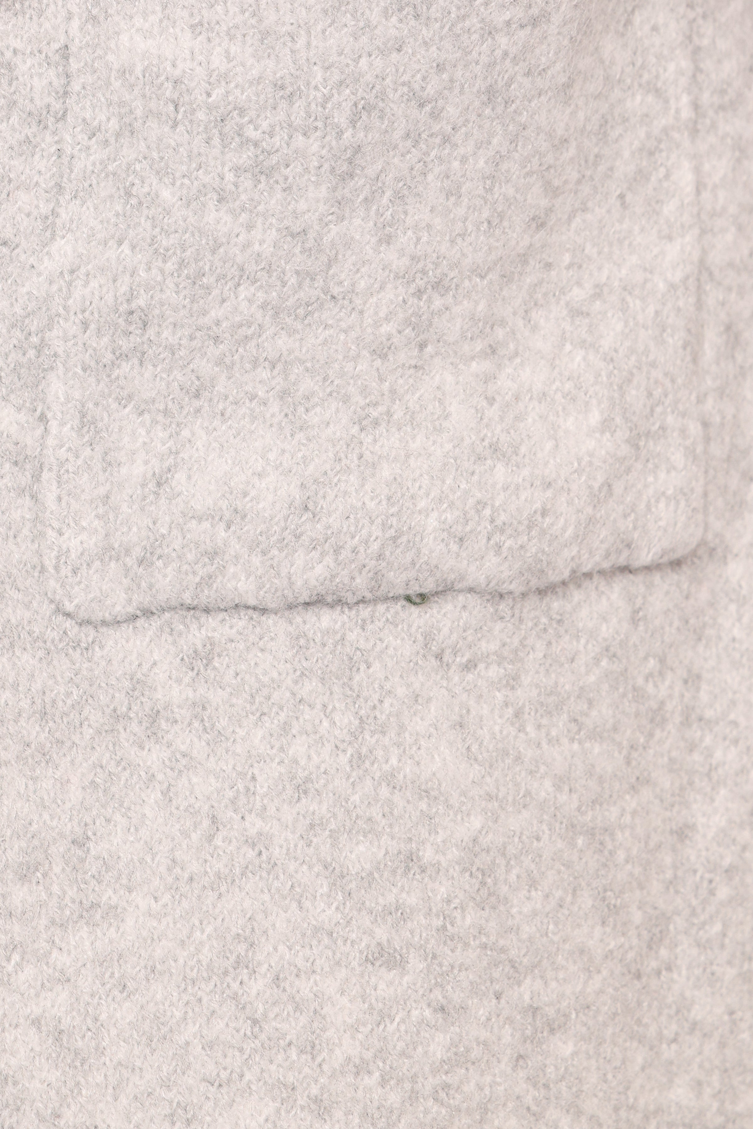 Petal and Pup USA OUTERWEAR Katia Contrast Trim Coatigan - Light Grey