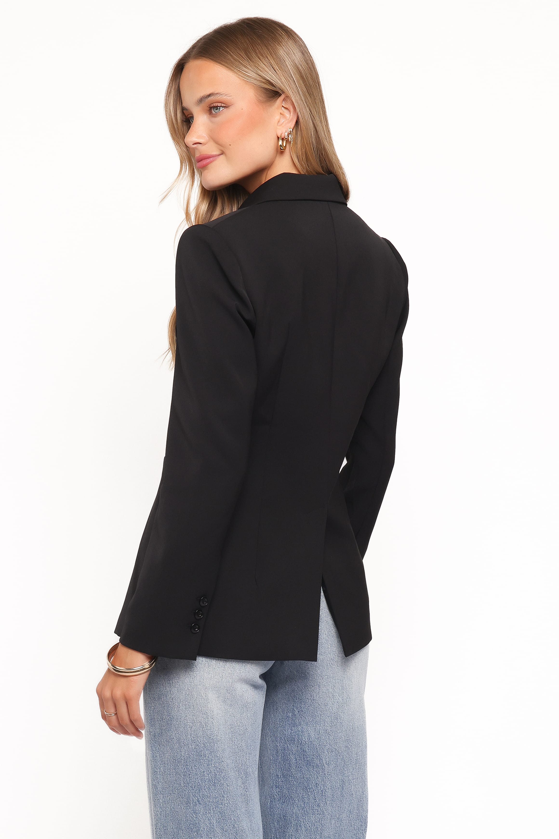 Petal and Pup USA OUTERWEAR Leo Blazer - Black