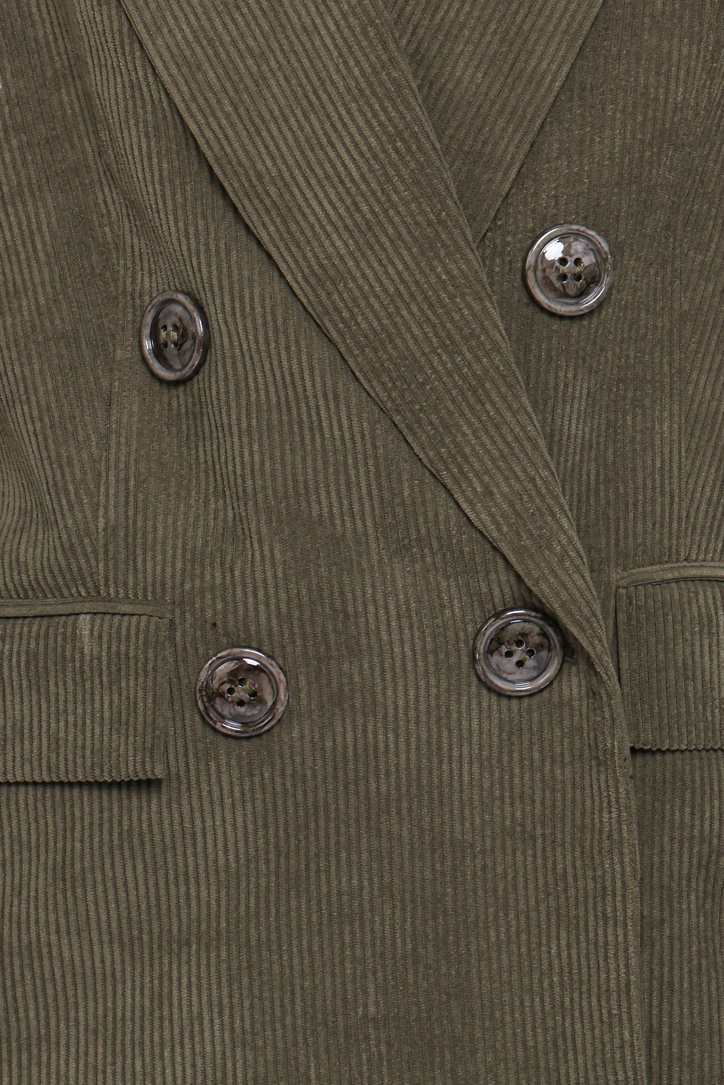 Petal and Pup USA OUTERWEAR Madi Corduroy Blazer - Olive