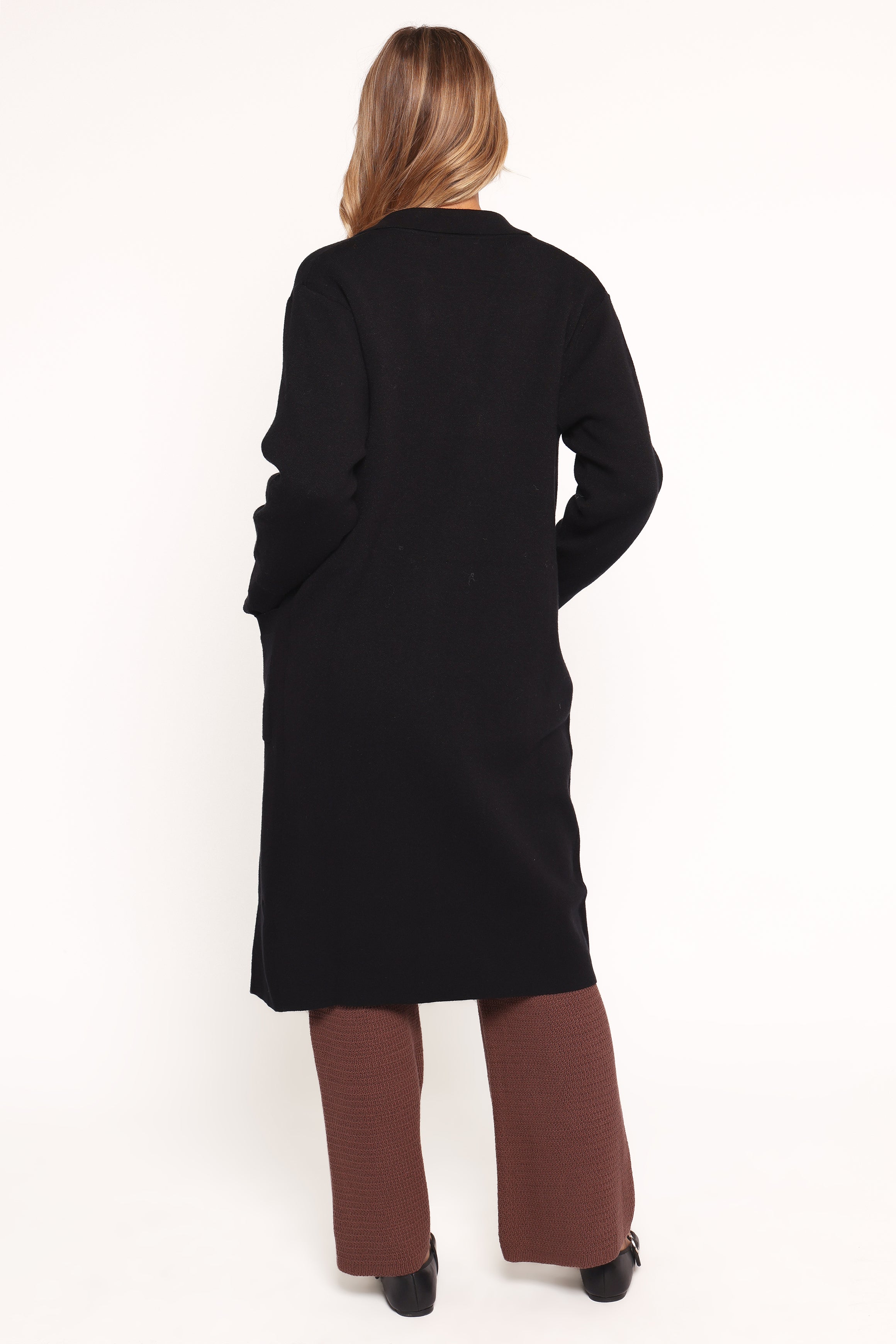 Petal and Pup USA OUTERWEAR Venda Coatigan - Black