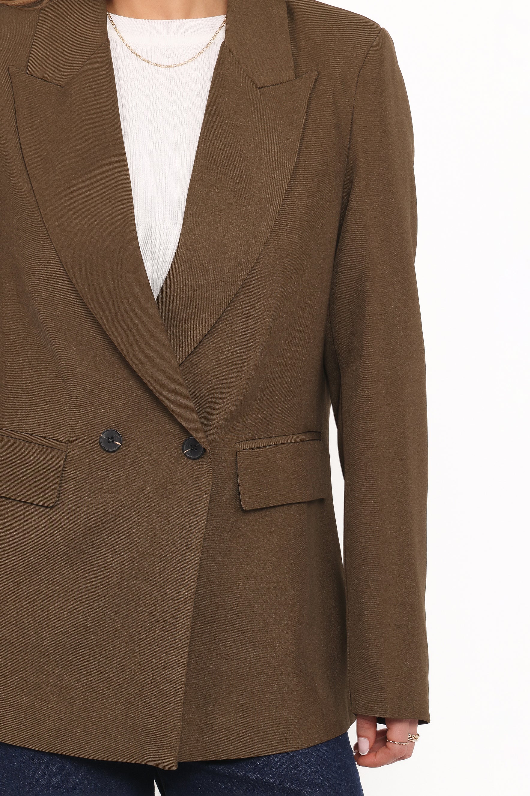 Petal and Pup USA OUTERWEAR Viper Blazer - Olive