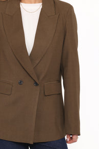 Petal and Pup USA OUTERWEAR Viper Blazer - Olive