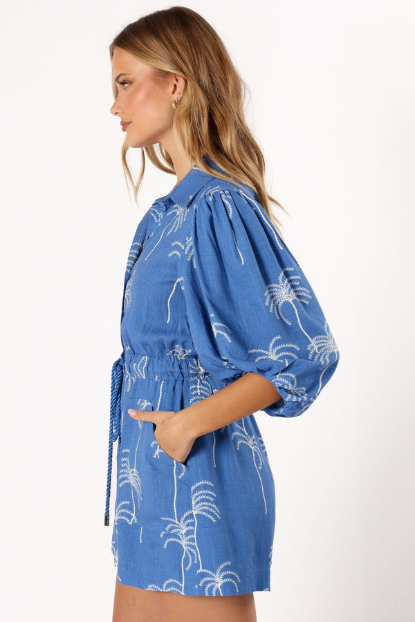 Petal and Pup USA playsuit Gina playsuit - Blue Print