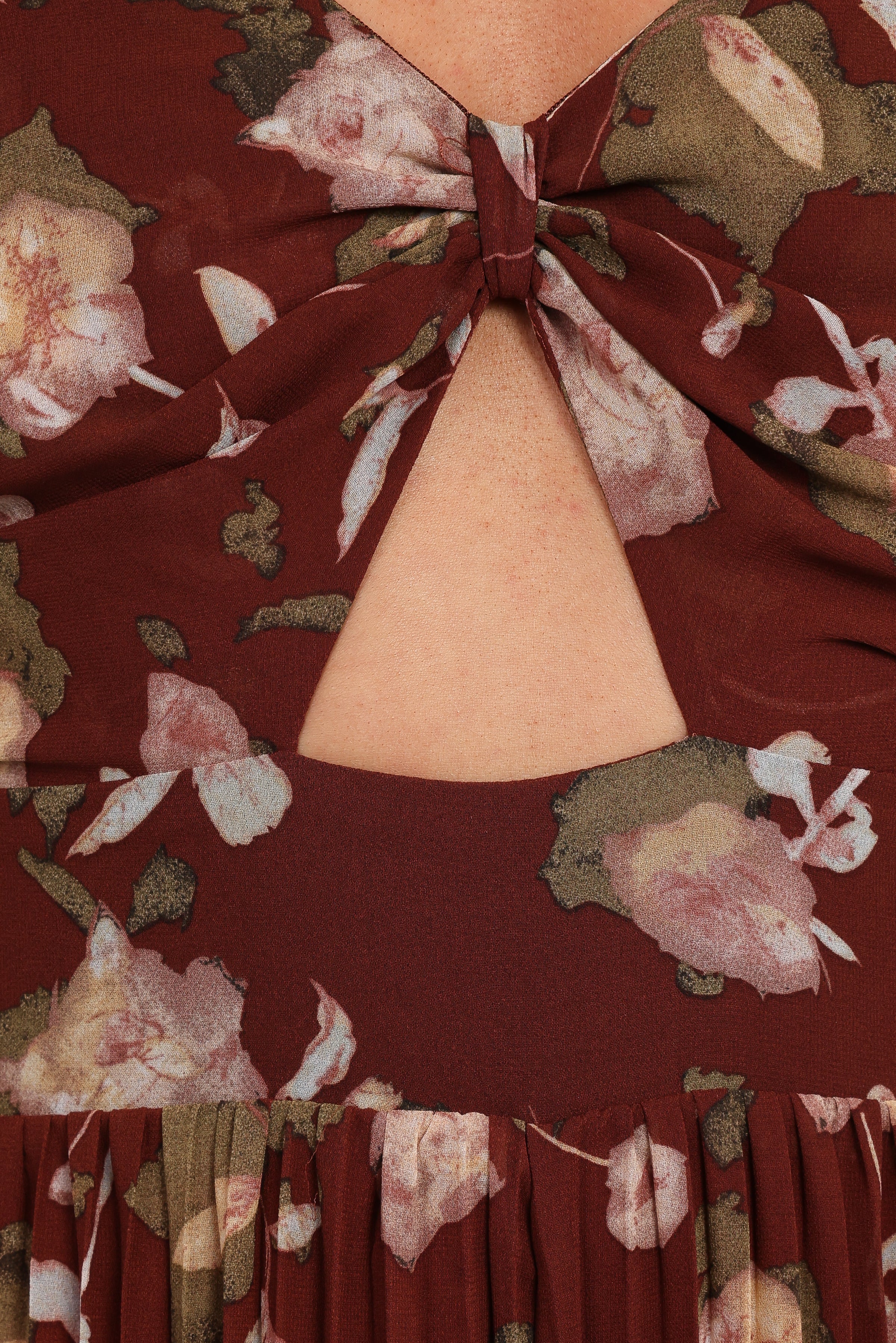 Petal and Pup USA PLAYSUITS Alice Wide Leg Jumpsuit - Brown Floral