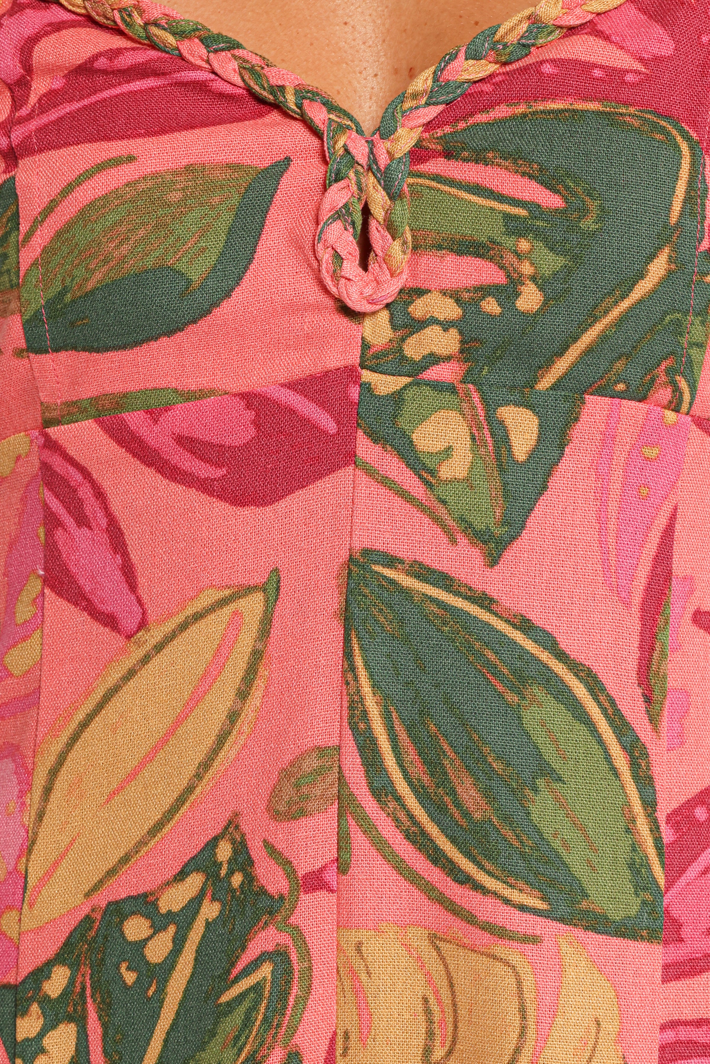 Petal and Pup USA PLAYSUITS Analu Romper - Pink Rio