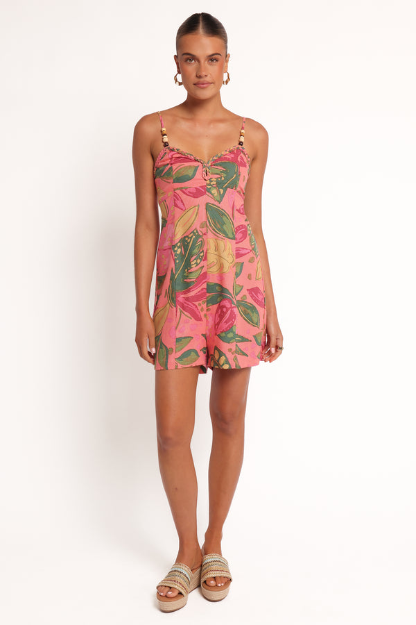 Petal and Pup USA PLAYSUITS Analu Romper - Pink Rio