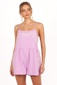 Petal and Pup USA PLAYSUITS Aniston Romper - Pink Purple