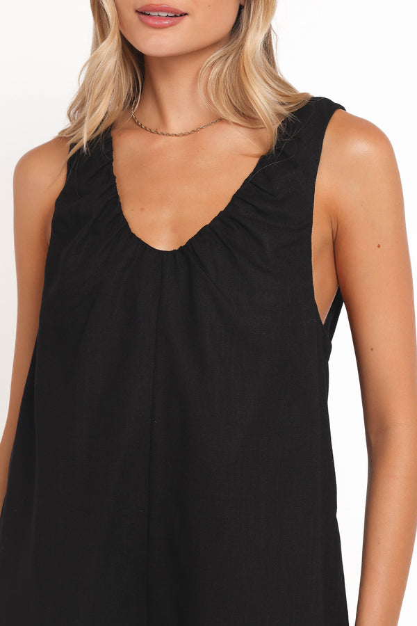 Petal and Pup USA PLAYSUITS Archer Romper - Black
