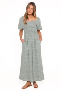 Petal and Pup USA PLAYSUITS Bethany Jumpsuit - Green