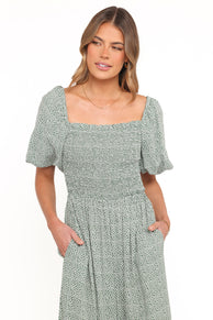 Petal and Pup USA PLAYSUITS Bethany Jumpsuit - Green