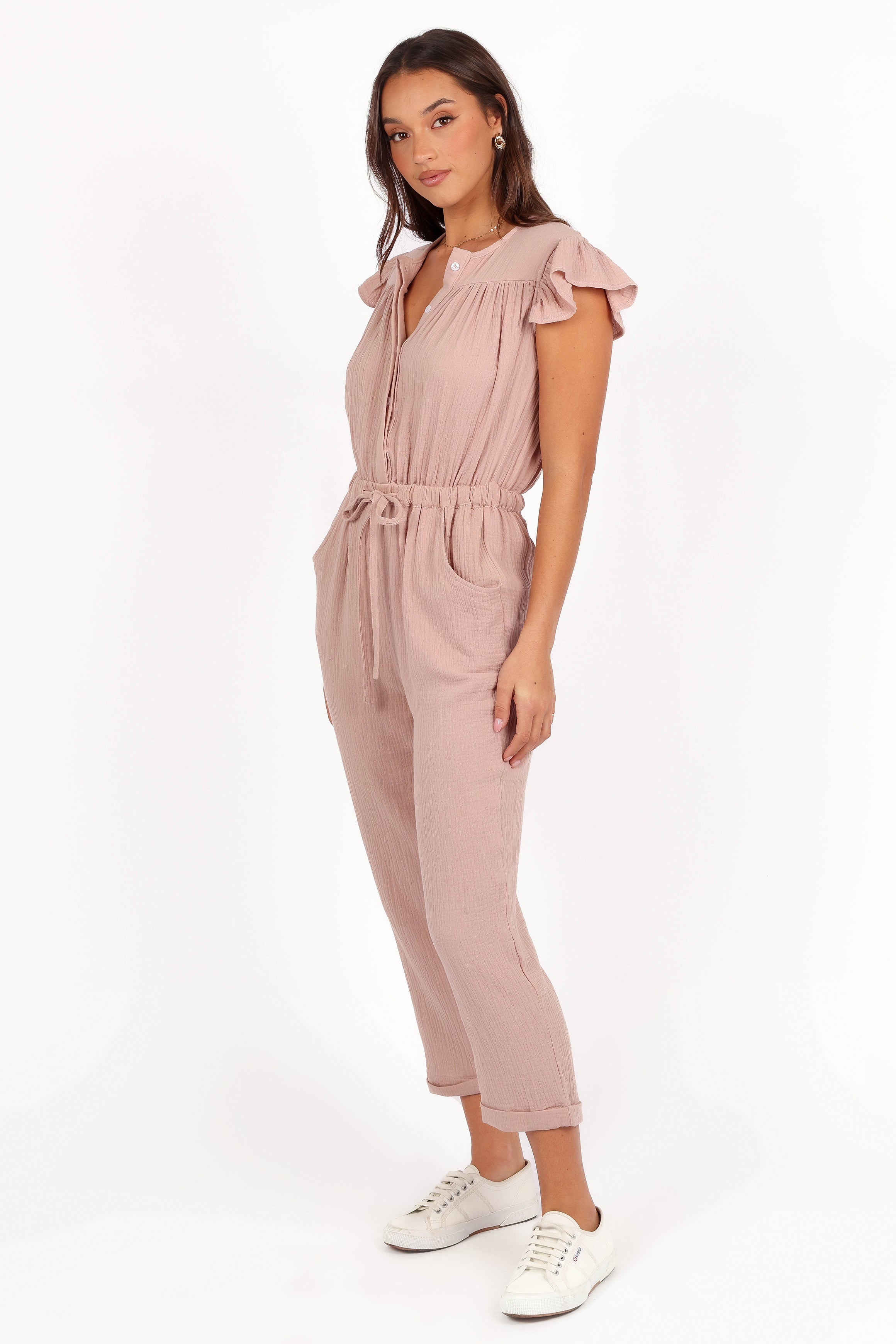Petal and Pup USA PLAYSUITS Brooklyn Jumpsuit - Dusty Mauve