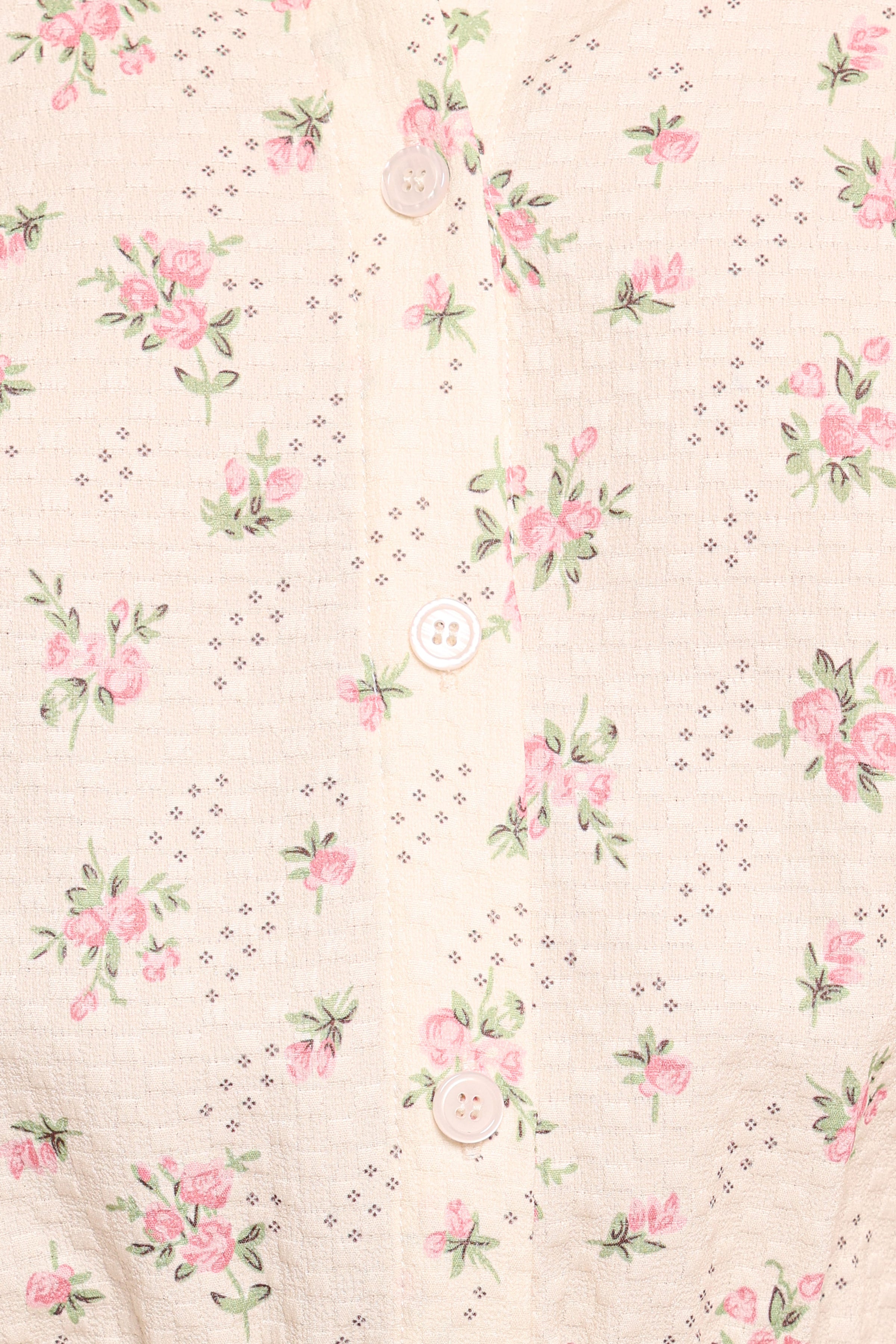 Petal and Pup USA PLAYSUITS Calypso Romper - Cream Pink Floral (Hold for Amazon)