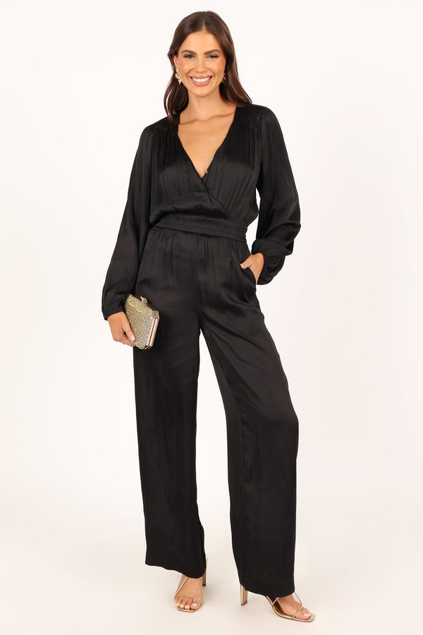 Petal and Pup USA PLAYSUITS Cameron Jumpsuit - Black