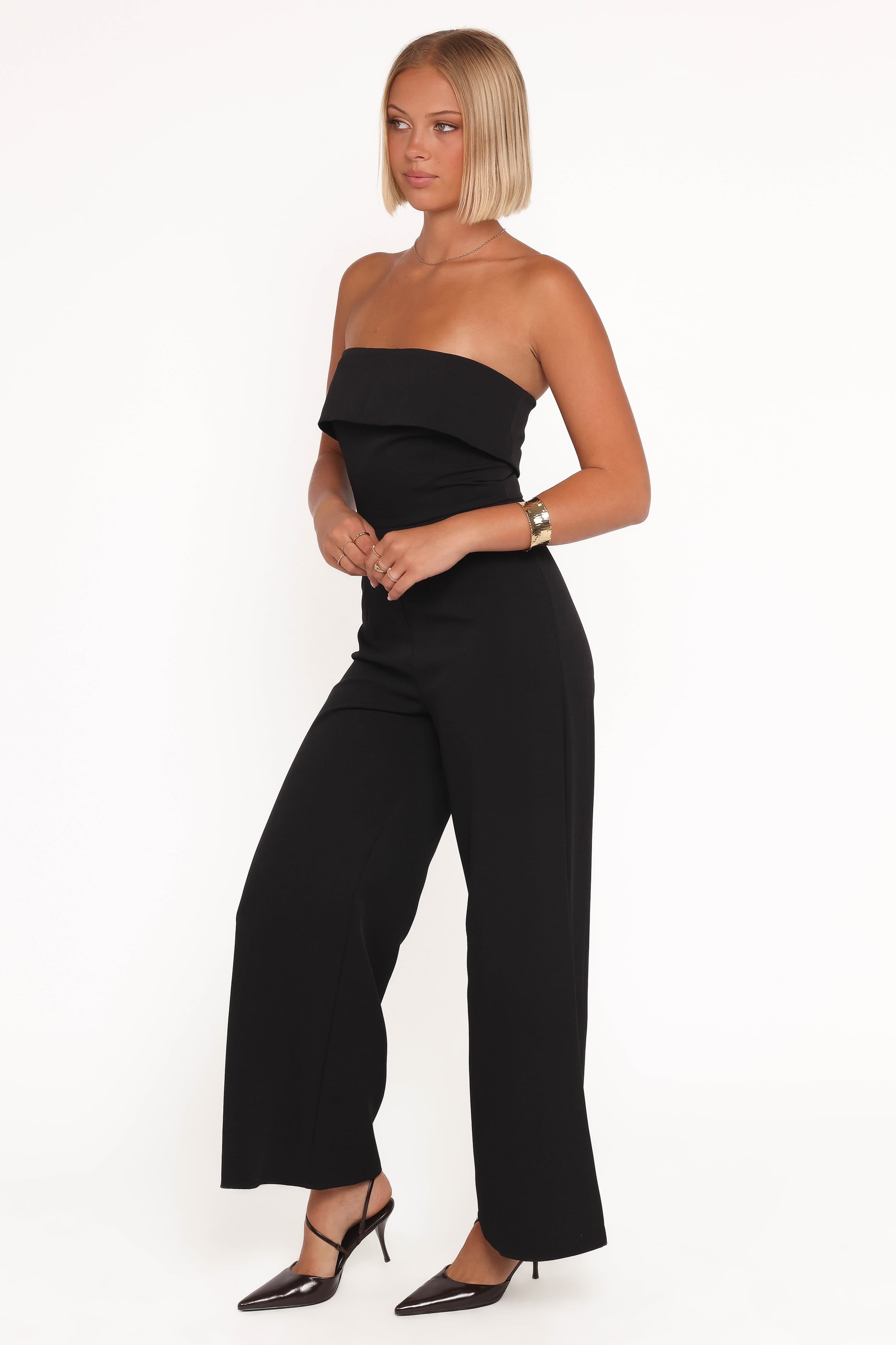 Petal and Pup USA PLAYSUITS Danni Jumpsuit - Black