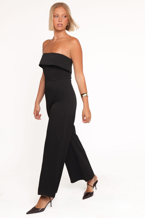 Petal and Pup USA PLAYSUITS Danni Jumpsuit - Black