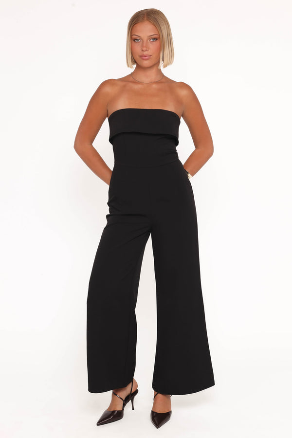 Petal and Pup USA PLAYSUITS Danni Jumpsuit - Black