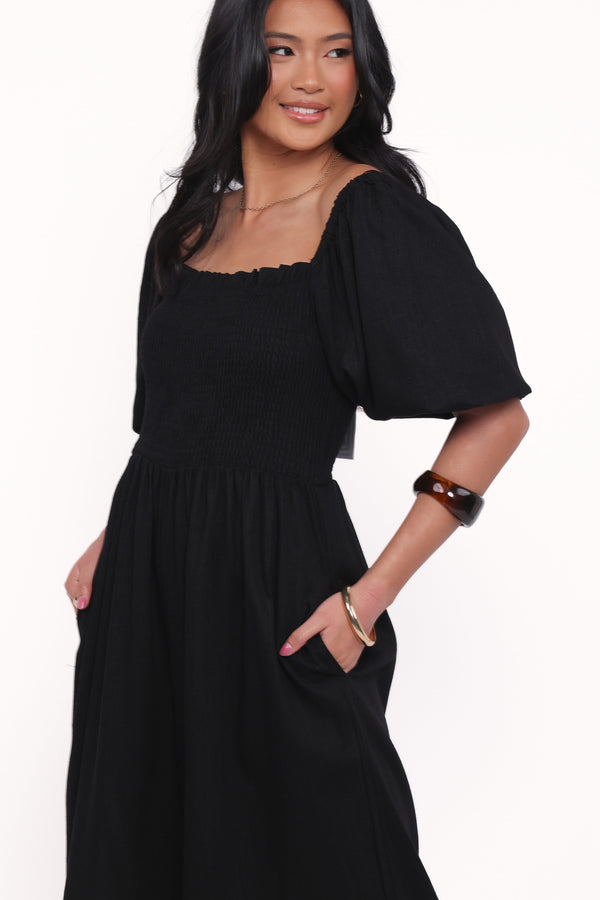 Petal and Pup USA PLAYSUITS Ebony Jumpsuit - Black