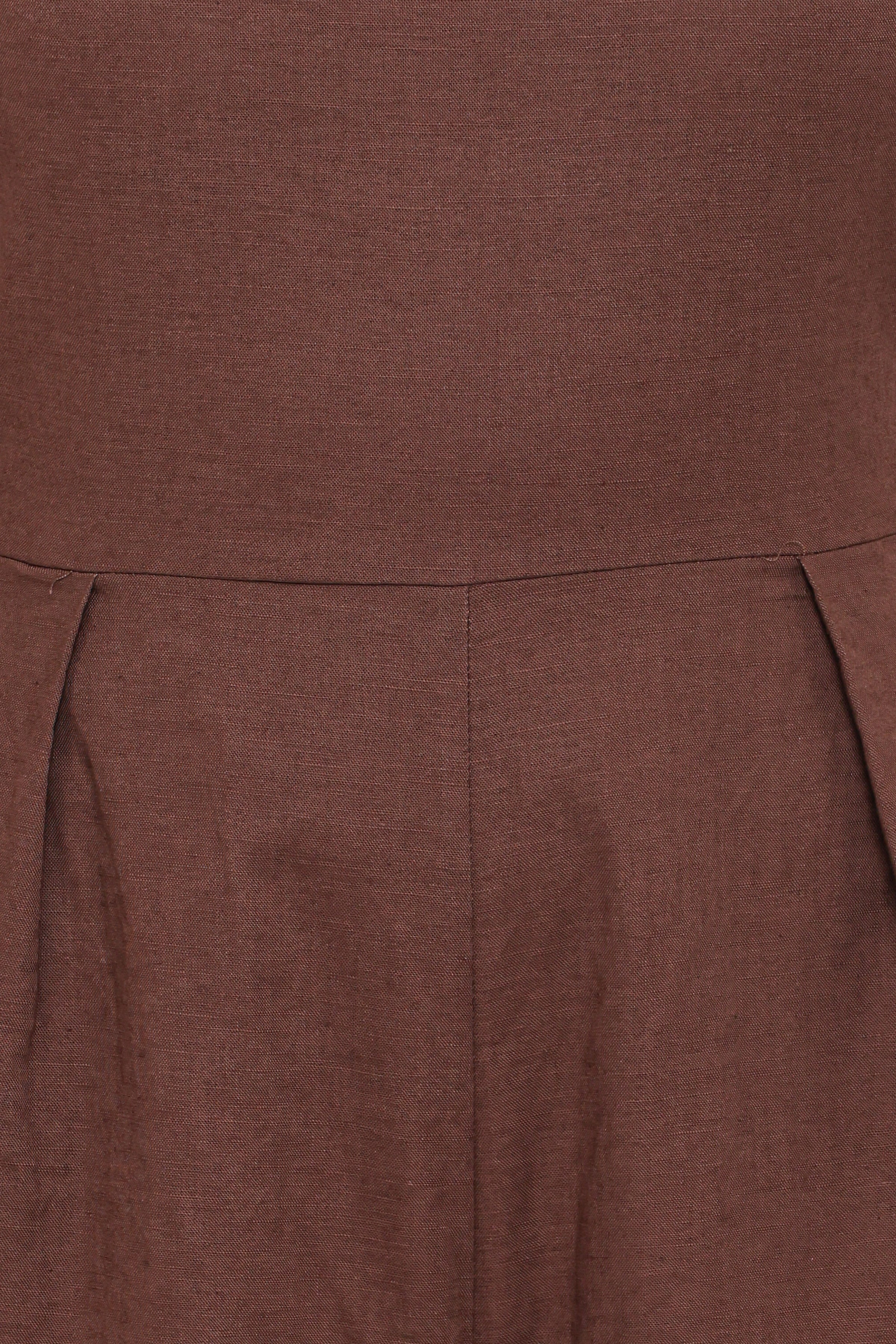 Petal and Pup USA PLAYSUITS Ester Jumpsuit - Chocolate