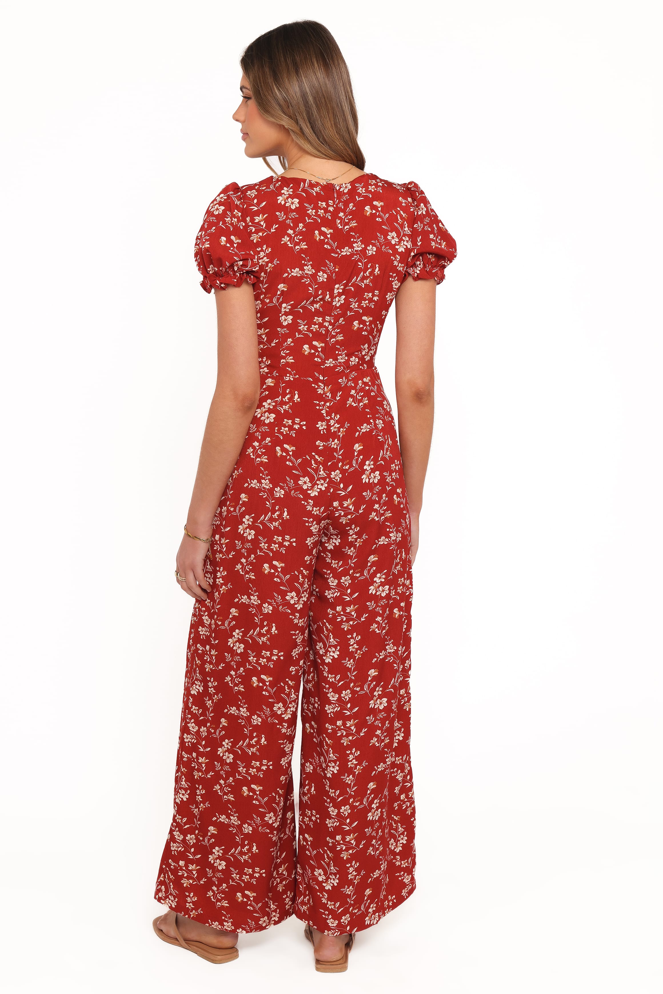 Petal and Pup USA PLAYSUITS Herring Jumpsuit - Red