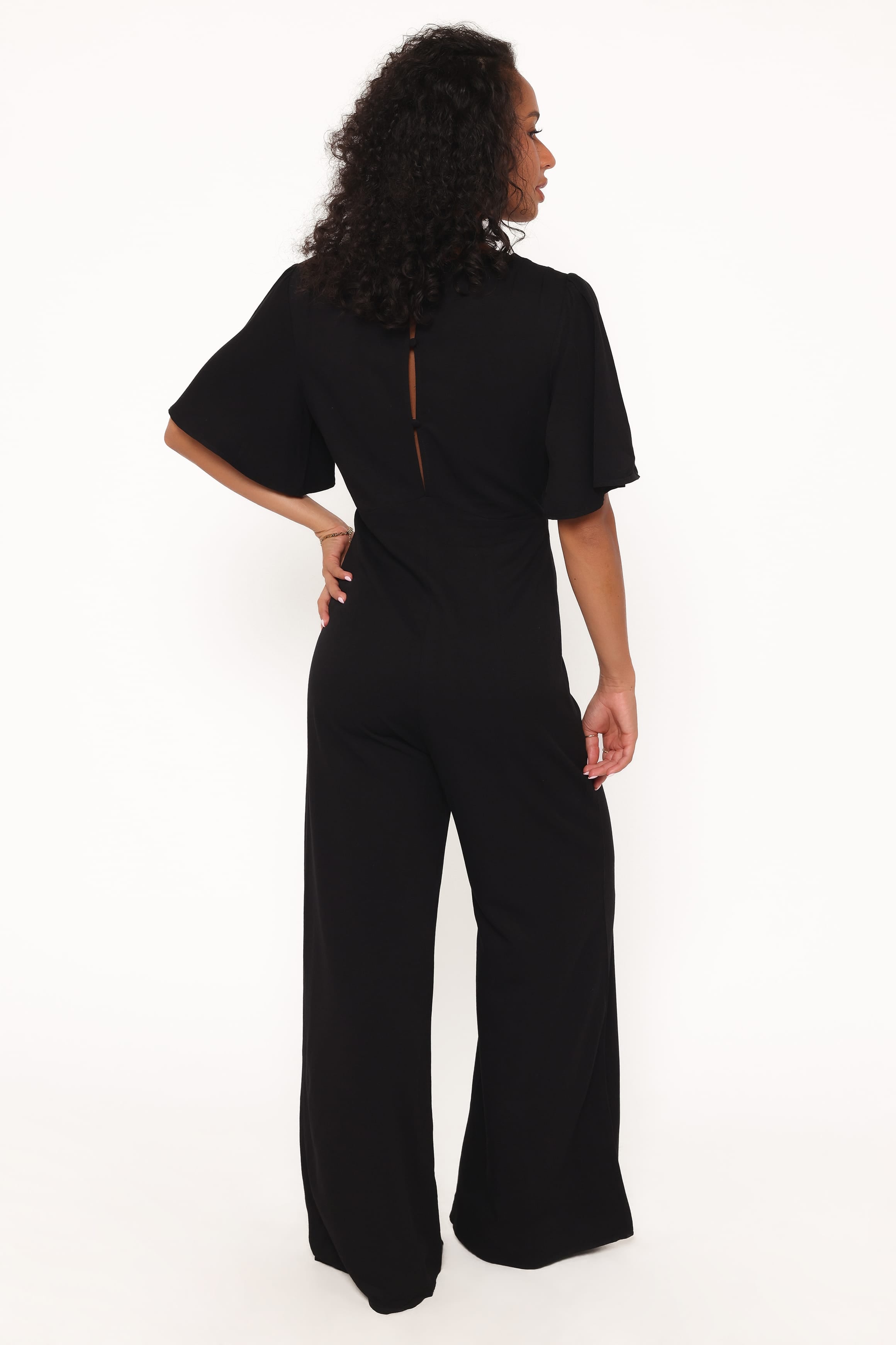 Petal and Pup USA PLAYSUITS Hilda Jumpsuit - Black