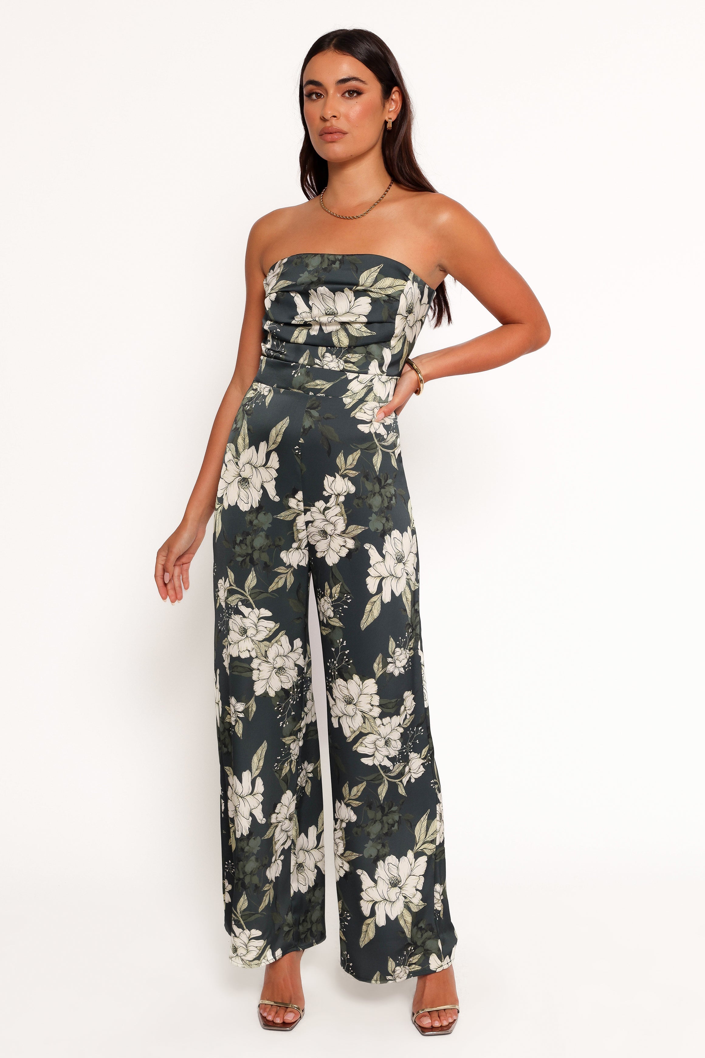 Petal and Pup USA PLAYSUITS Karina Jumpsuit - Green Multi